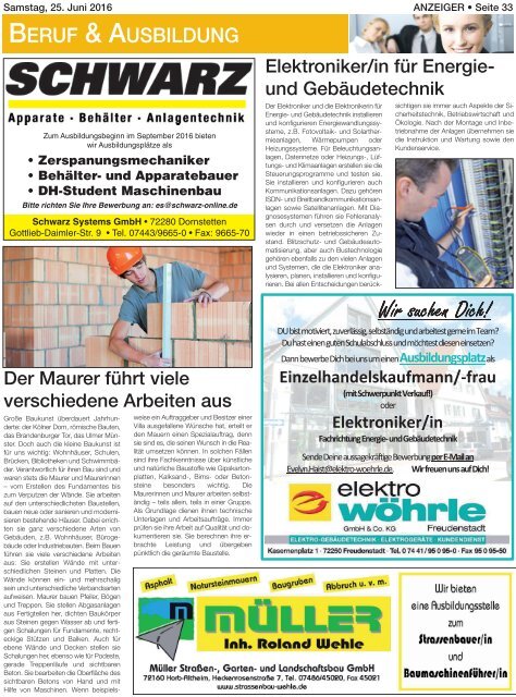 Anzeiger Ausgabe 25/16