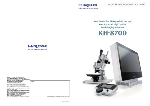 KH-8700 - Hirox Europe