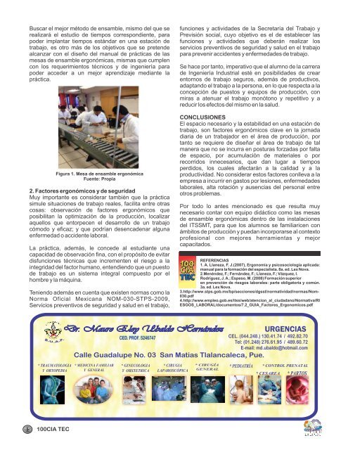 Revista 100CIATEC Edicion 17 Ene - Dic 2015