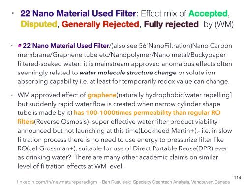 Quatro Níveis de Limpo, de Baixo Custo, Tecnologia de Agua Esquecido para Aplicações Comerciais, Industriais e Agrícolas / Clean Innovative Water Technology Barely Known in the Mainstream World