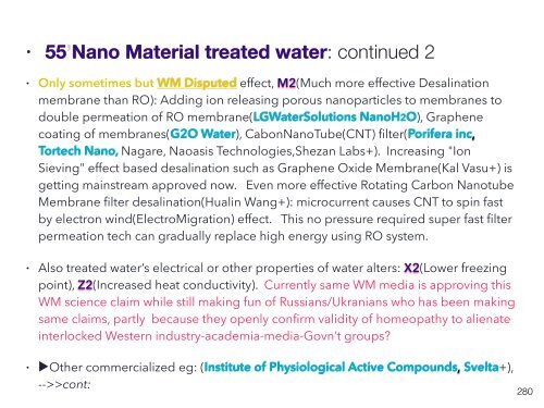 Quatro Níveis de Limpo, de Baixo Custo, Tecnologia de Agua Esquecido para Aplicações Comerciais, Industriais e Agrícolas / Clean Innovative Water Technology Barely Known in the Mainstream World