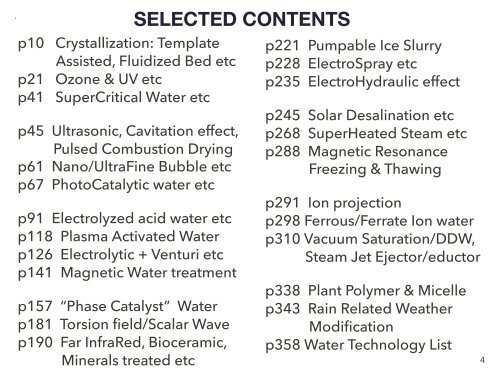 Quatro Níveis de Limpo, de Baixo Custo, Tecnologia de Agua Esquecido para Aplicações Comerciais, Industriais e Agrícolas / Clean Innovative Water Technology Barely Known in the Mainstream World