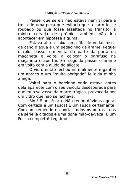 LIVRO EMOÇÃO