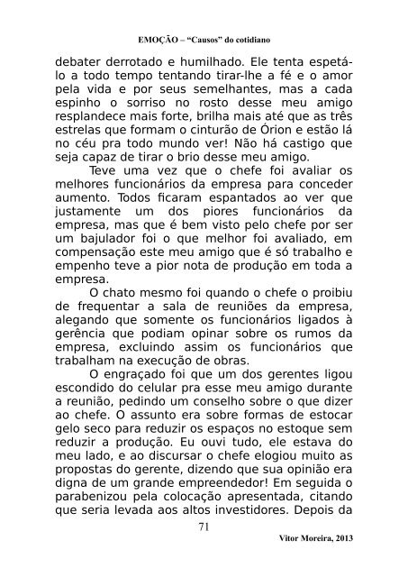 LIVRO EMOÇÃO