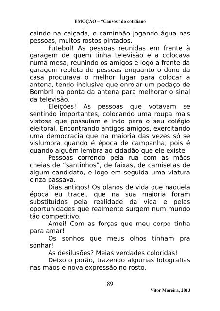 LIVRO EMOÇÃO