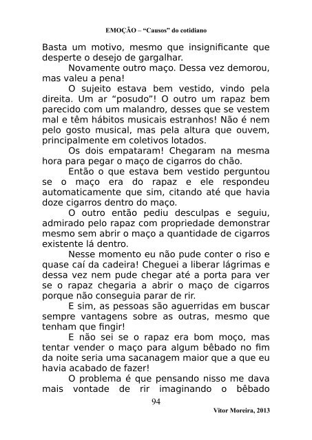 LIVRO EMOÇÃO