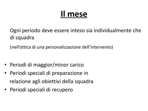 metabolico integrato per la Pallacanestro