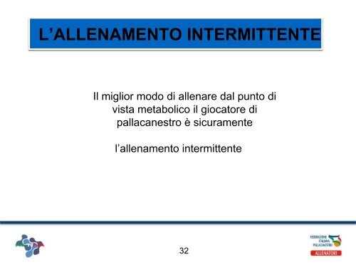 metabolico integrato per la Pallacanestro