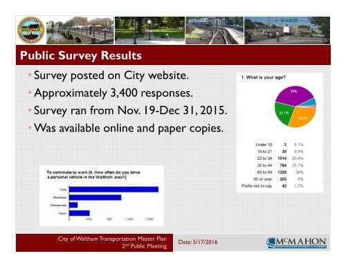 City of Waltham Transportation Master Plan