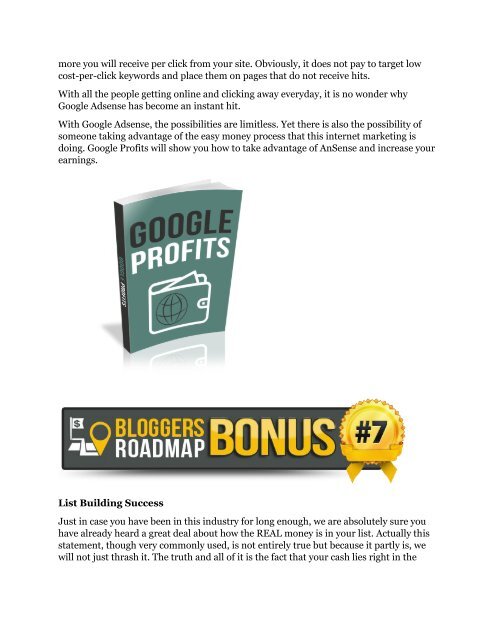 The Bloggers Roadmap review & The Bloggers Roadmap $22,600 bonus-discount