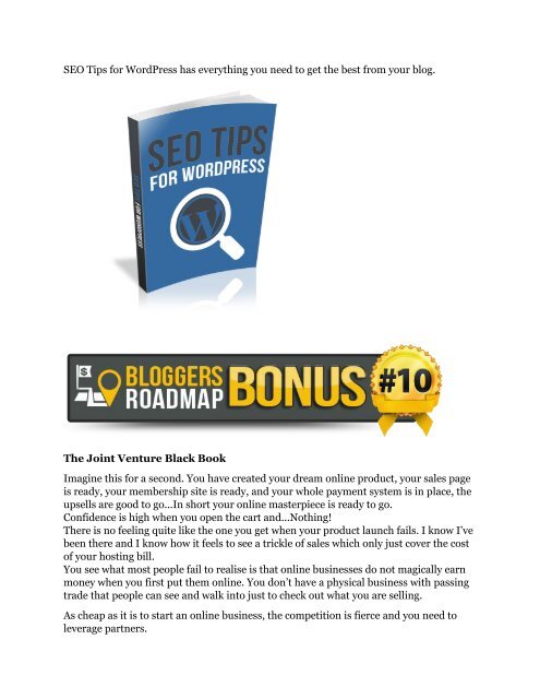The Bloggers Roadmap review & The Bloggers Roadmap $22,600 bonus-discount