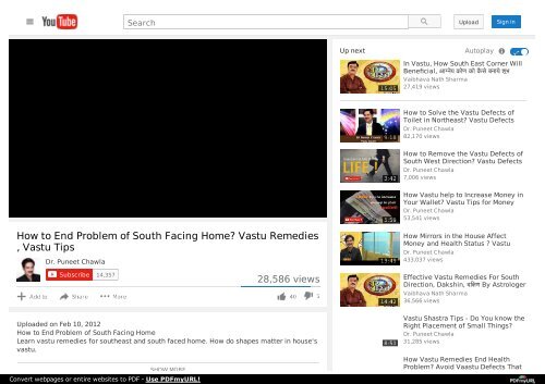 How To End Problem Of South Facing Home Vastu Remedies Vastu Tips