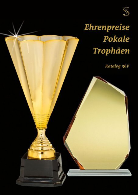 gold/silber 3er-Serie extravagante Sport-Pokale mit Wunschgravur/Emblem 