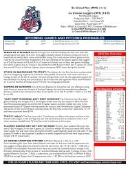 FINAL 6-24-16 Rox Notes at La Crosse