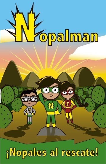 Nopalman para colorear