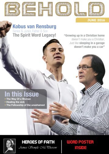 In this Issue
