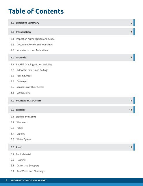 Property Condition Report - UTR