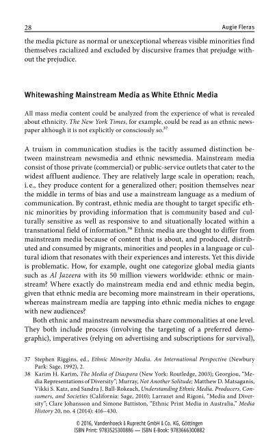 Media and Minorities