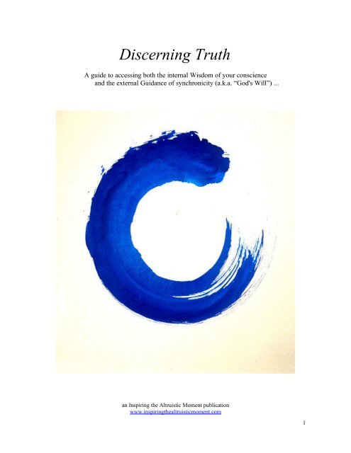 Discerning Truth workbook