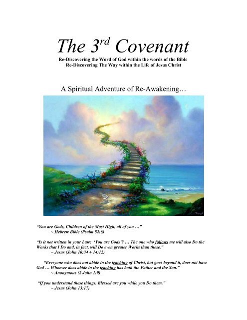 3rd Covenant -- presentation pamphlet