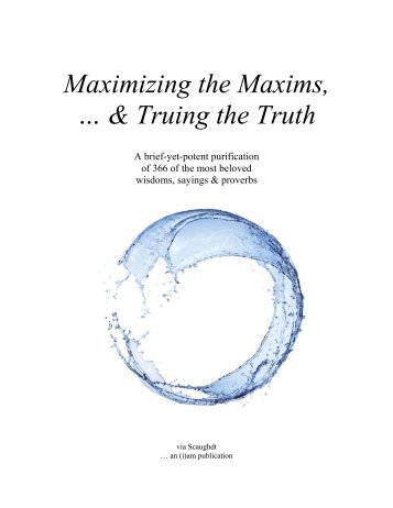 Maximizing the Maxims - compressed