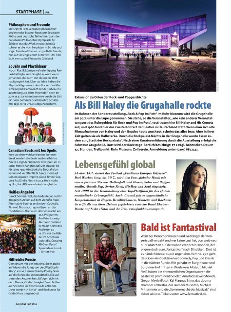 HEINZ Magazin Essen 07-2016