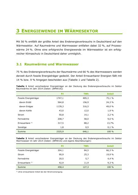 Sektorkopplung durch Energiewende