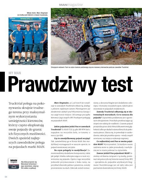 MANmagazine Truck Polska 1/2016