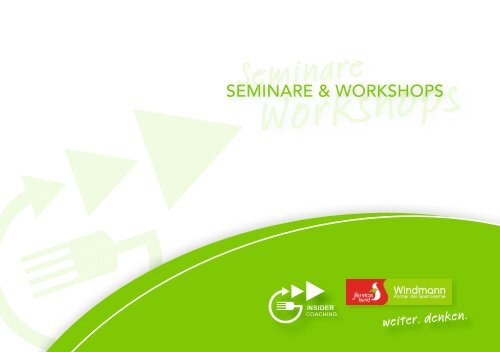 Windmann Seminare & Workshops 1. Halbjahr 2015