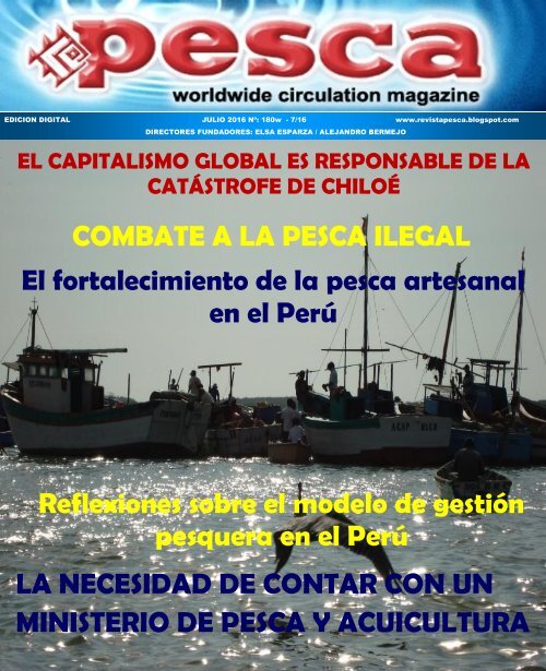 REVISTA PESCA JULIO 2016