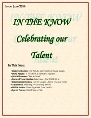 In The Know - 15th Issue