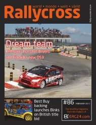 Dream team - Rallycross EM 2011