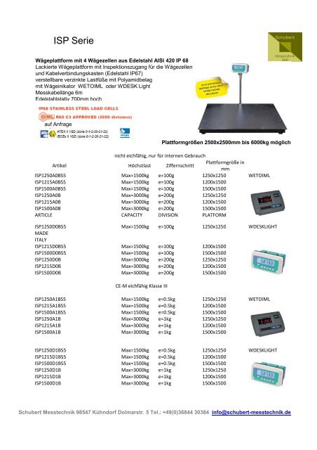 Katalog Plattformwaagen