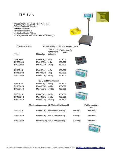 Katalog Plattformwaagen