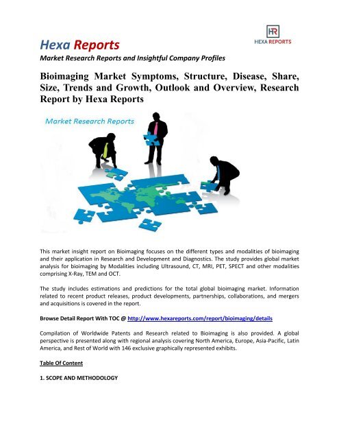 Bioimaging Market Structure, Size, and Research Report: Hexa Reports