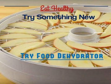 Best Food Dehydrator