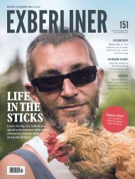 EXBERLINER Issue 151 July-August 2016