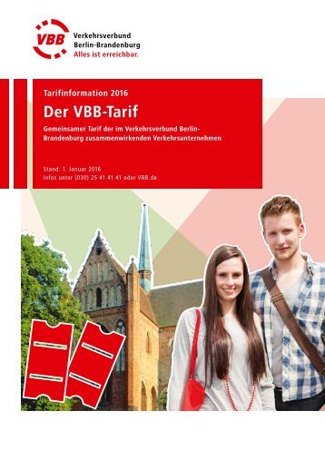 Der VBB-Tarif