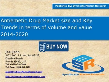 Antiemetic Drug Market