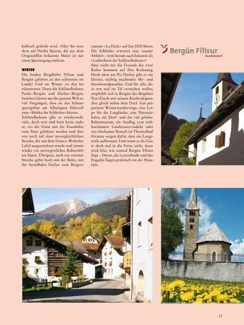 Graubünden Exclusiv – Sommer 2016