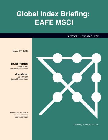 Global Index Briefing EAFE MSCI