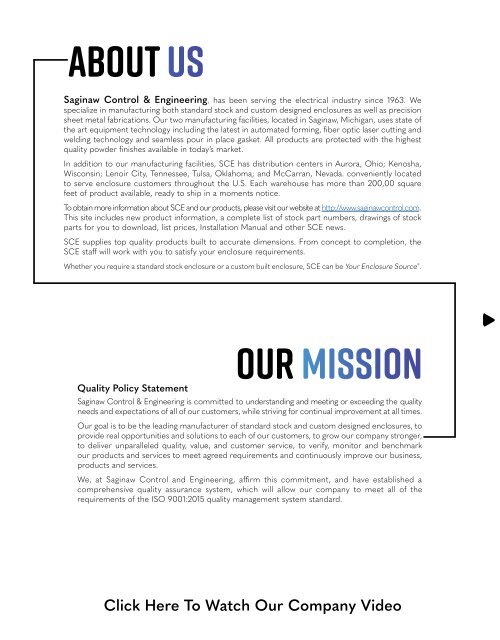 Saginaw Full Line Catalog