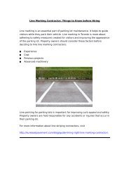 Linemarking