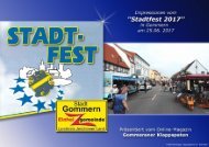 Stadtfest Gommern 2016