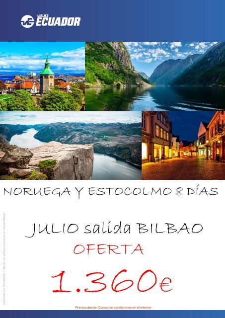 ESCAPARATE NORUEGA Y ESTOCOLMO