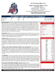 FINAL 6-28-16 Rox Notes vs Willmar