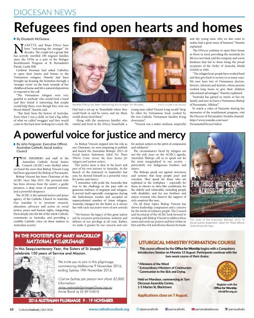 Catholic Outlook July 2016