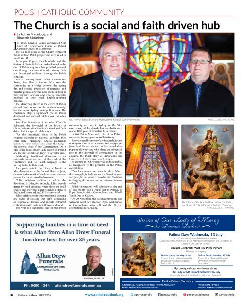 Catholic Outlook July 2016