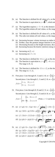 Thomas Calculus 13th [Solutions]