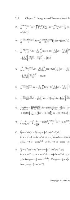 Thomas Calculus 13th [Solutions]